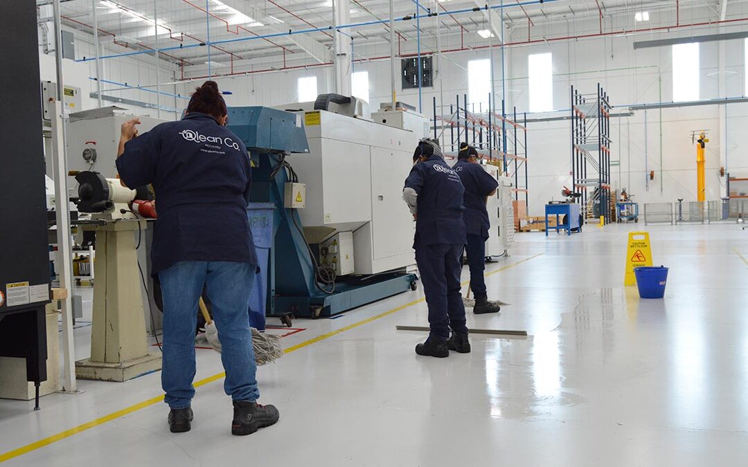 Limpieza en la industria automotriz